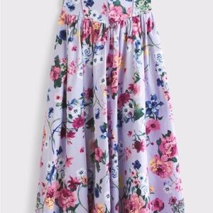 Bra-Free Dipped Waist Midi Dress